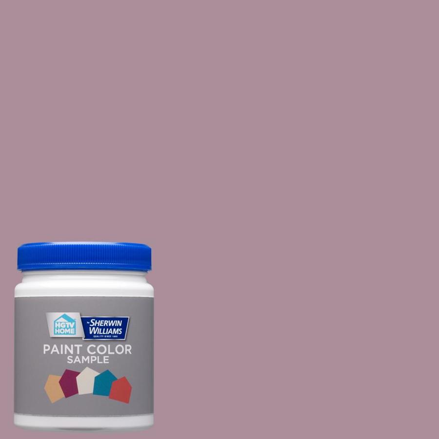 HGTV HOME by Sherwin-Williams HGSW2435 Thistle Interior Eggshell Paint Sample (Actual Net Contents: 29.5-fl oz)