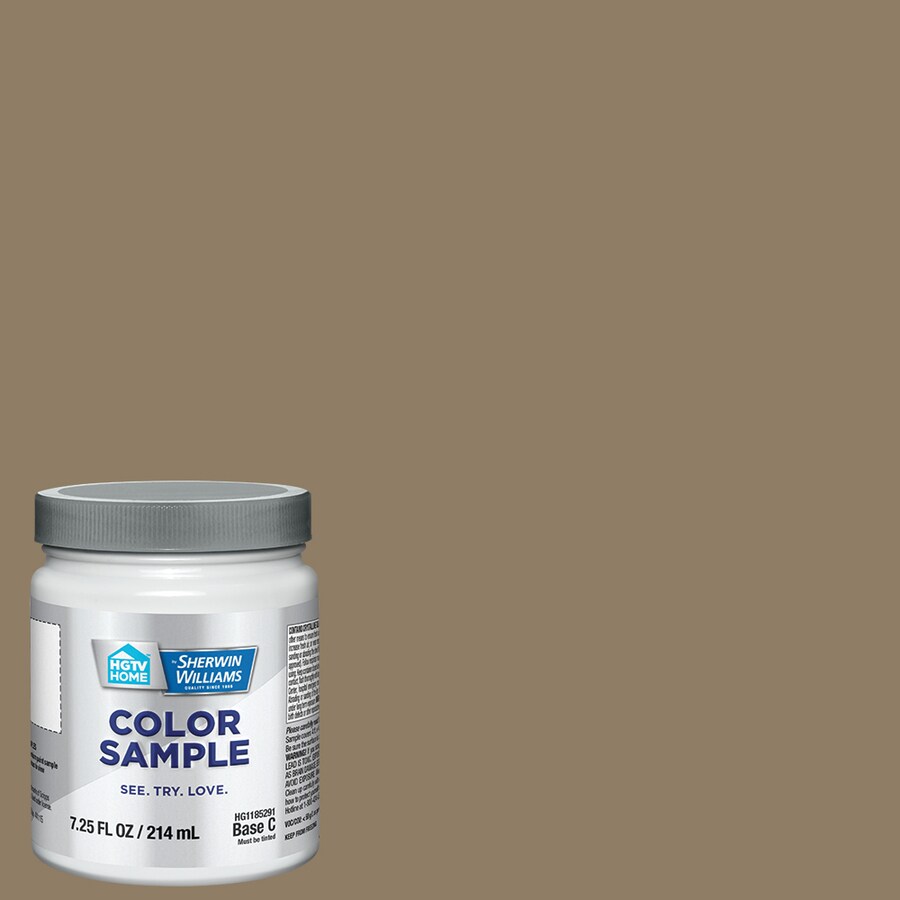 HGTV HOME by Sherwin-Williams HGSW3452 Resort Tan Interior Eggshell Paint Sample (Actual Net Contents: 29.5-fl oz)