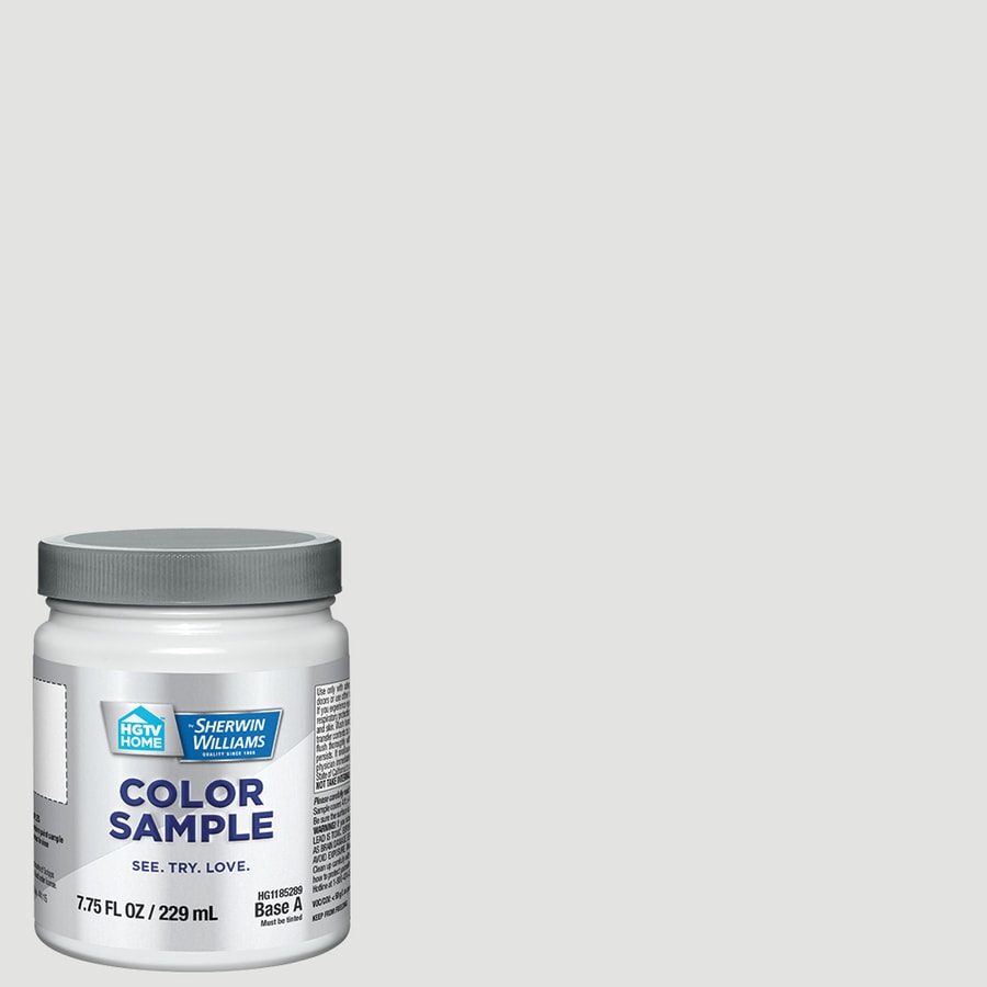 HGTV HOME by Sherwin-Williams Sterling White Interior Paint Sample