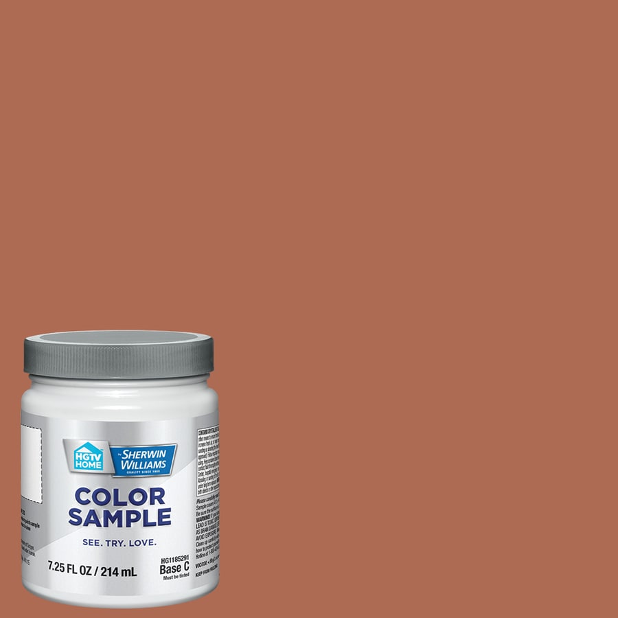 HGTV HOME by Sherwin-Williams Cavern Clay Interior Paint Sample (Actual ...