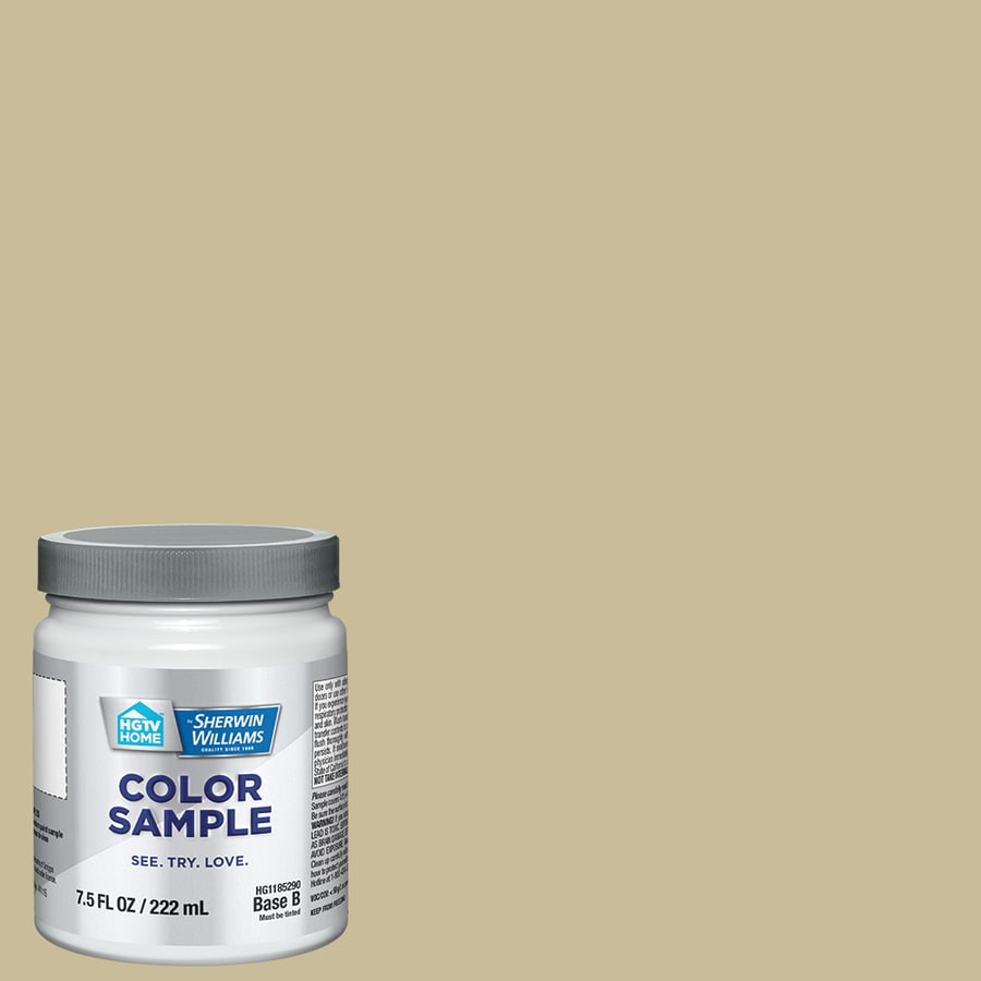 Hgtv Home By Sherwin Williams Olive Grove Interior Paint Sample Half Pint In The Paint Samples Department At Lowes Com