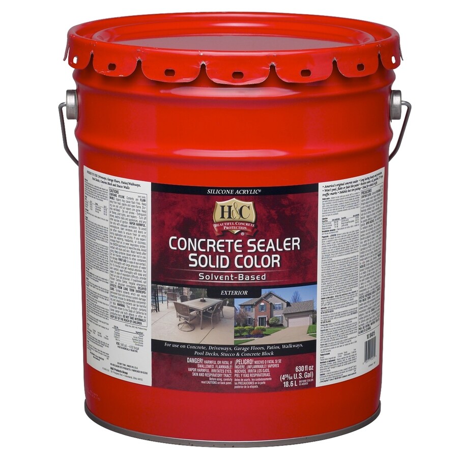 H&C 5 GL Silicone Acrylic Solid Color Concrete Stain Tint Base