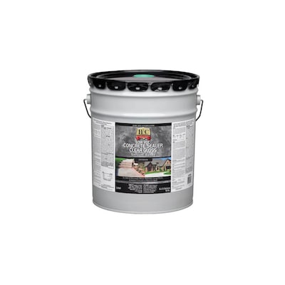 H C 5 Gallon Clear Gloss Solvent Based Concrete Sealer At Lowes Com