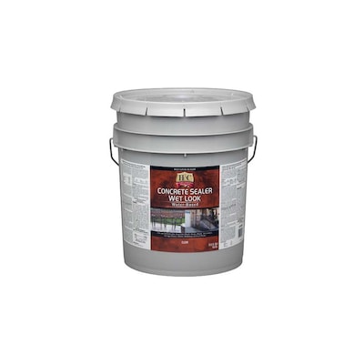 H C 5 Gallon Water Based Concrete Sealer At Lowes Com