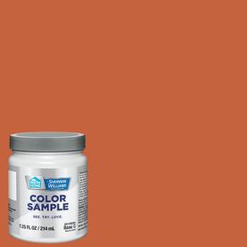Paint Samples At Lowes Hgtv Home By Sherwin Williams Robust Orange Interior Paint Sample Actual Net Contents