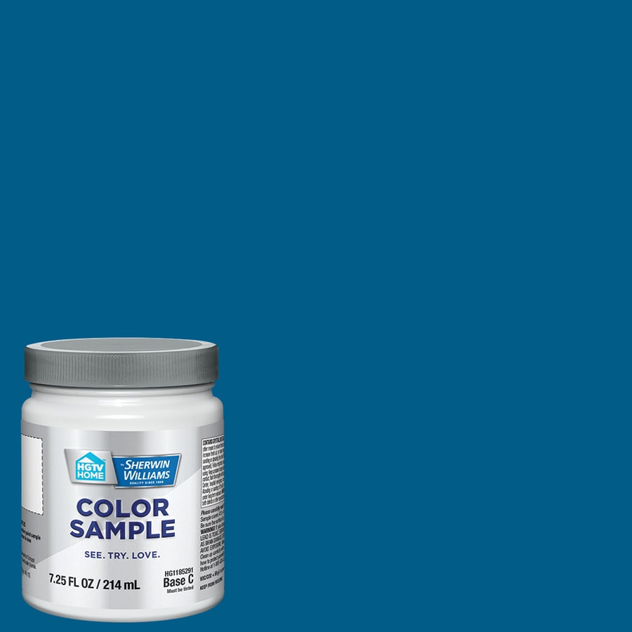 HGTV HOME by Sherwin-Williams HGSW1361 Jay Blue Interior Paint Sample (Actual Net Contents: 8-fl oz)
