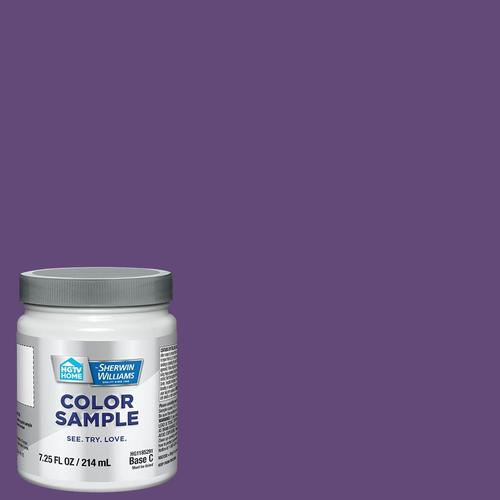 HGTV HOME by SherwinWilliams Impulsive Purple Interior Paint Sample (Actual Net Contents 8fl