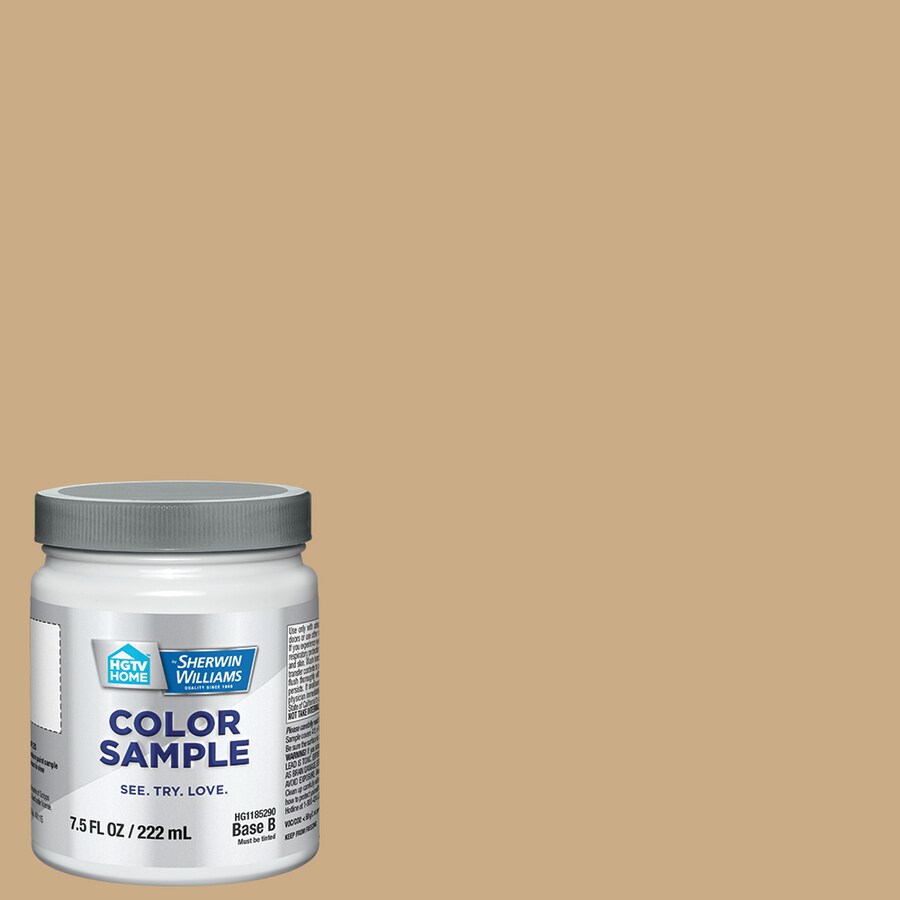 HGTV HOME by Sherwin-Williams HGSW3164 Dromedary Camel Interior Paint Sample (Half Pint)