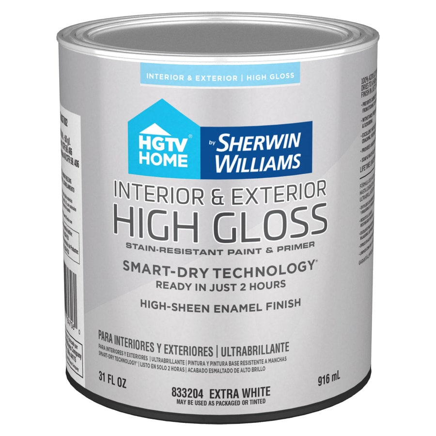 Door And Trim Tint Base High Gloss Latex Interior Exterior Paint And Primer In One Actual Net Contents 31 Fl Oz