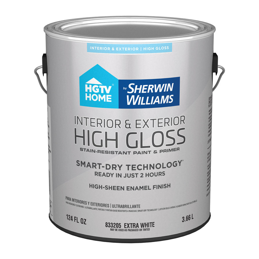 Door And Trim Tint Base High Gloss Latex Interior Exterior Paint And Primer In One Actual Net Contents 124 Fl Oz