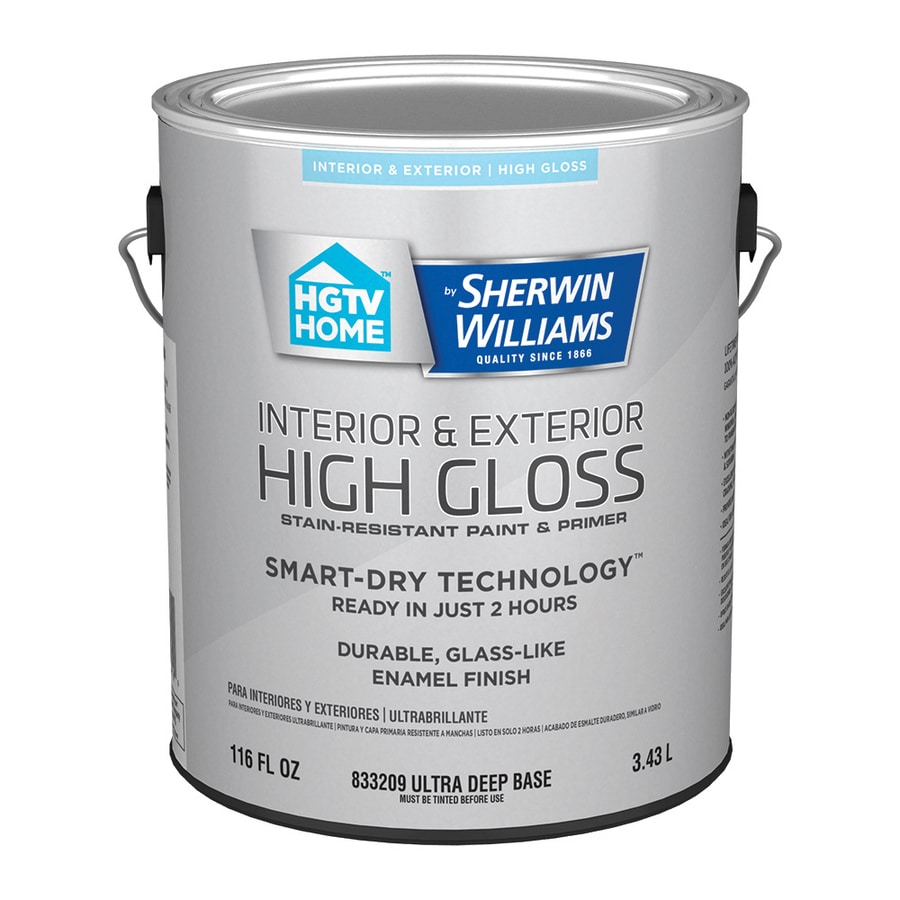 Door And Trim Tint Base High Gloss Latex Interior Exterior Paint And Primer In One Actual Net Contents 116 Fl Oz