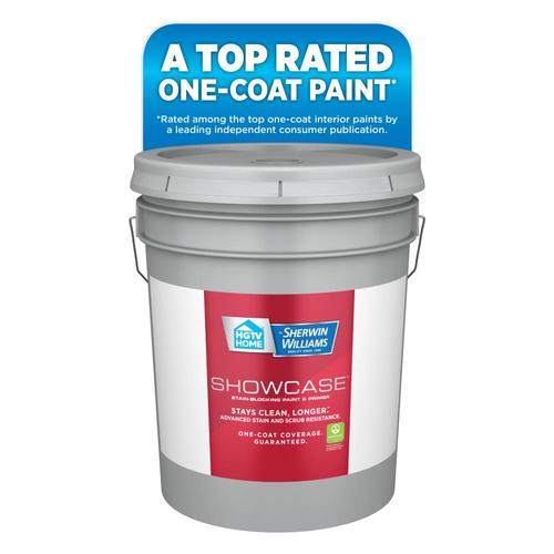 Hgtv Home By Sherwin Williams Showcase Ultra White Base A Satin Acrylic Tintable Paint Actual Net Contents 620 Fl Oz At Lowes Com