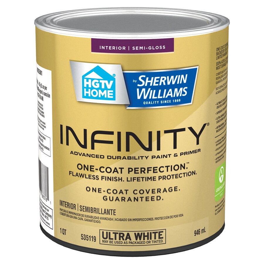 Valspar Cabinet Enamel Satin Let It Rain Sw9152 Enamel Interior Paint 1 Quart In The Interior Paint Department At Lowes Com