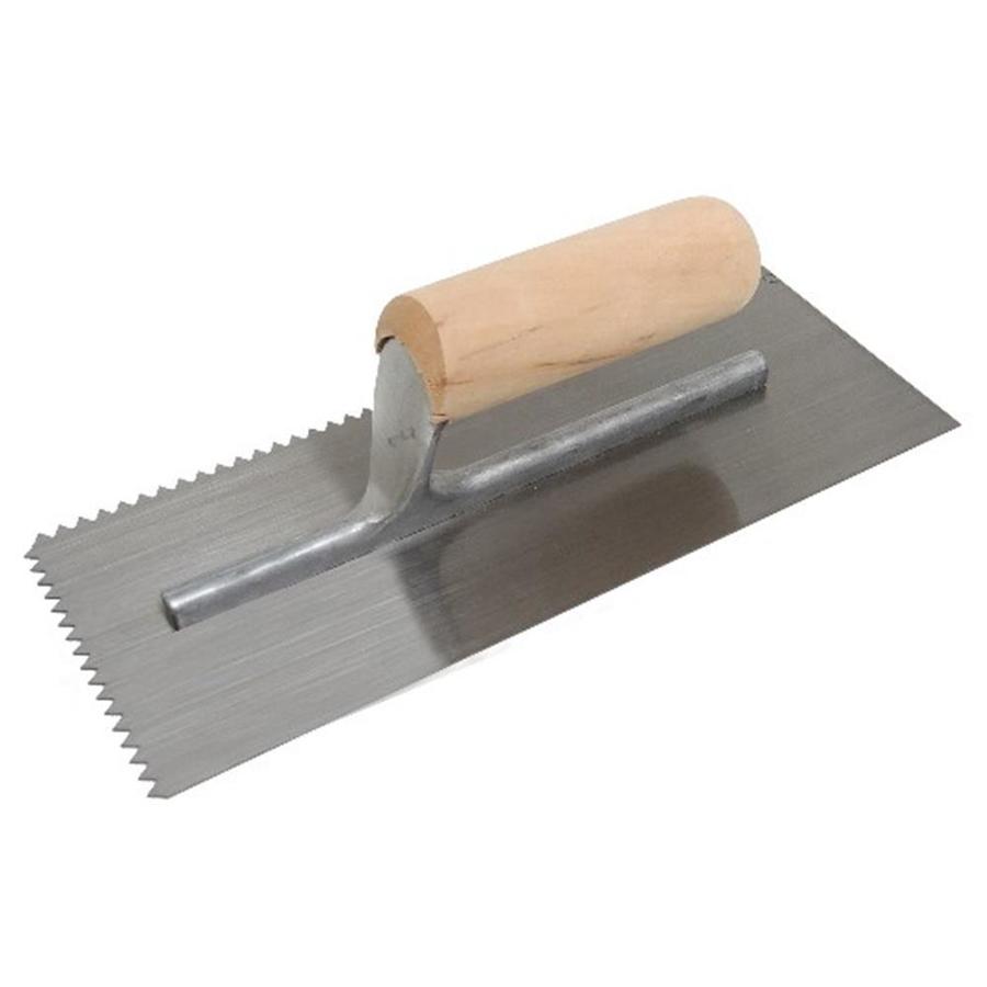 Marshalltown 11-in Ground steel V-notch Ceramic Flooring Trowel in the ...