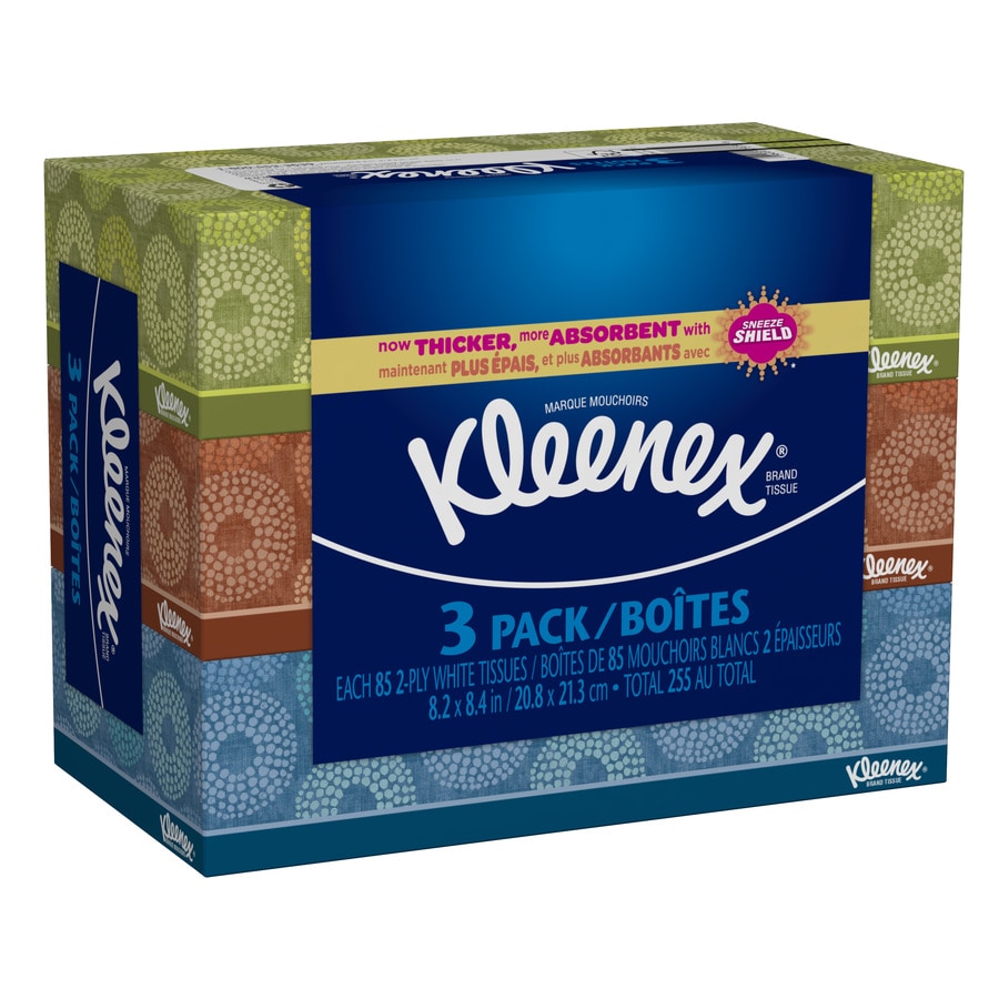 Kleenex 3Pack Facial Tissue at