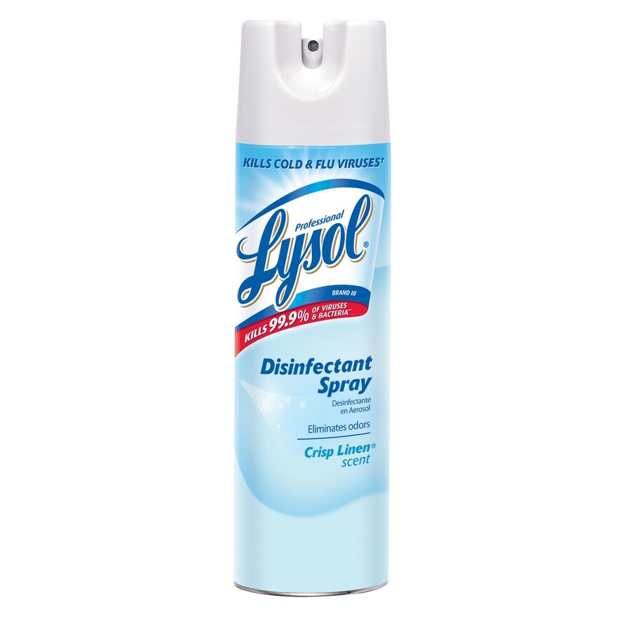 LYSOL Crisp linen Air Freshener Spray at Lowes.com