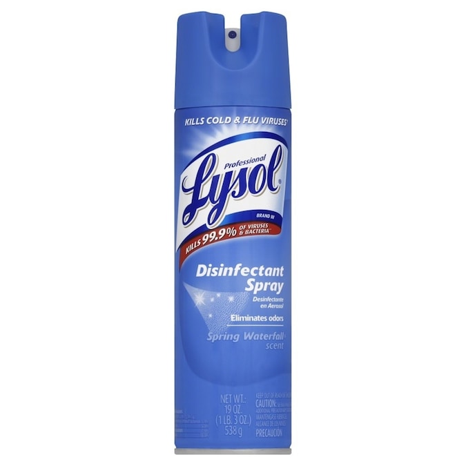 LYSOL Spring Waterfall Spray Air Freshener in the Air Fresheners What Do Model Homes Use For Air Freshener