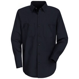 Mens Long Sleeve Durastripe Work Shirt