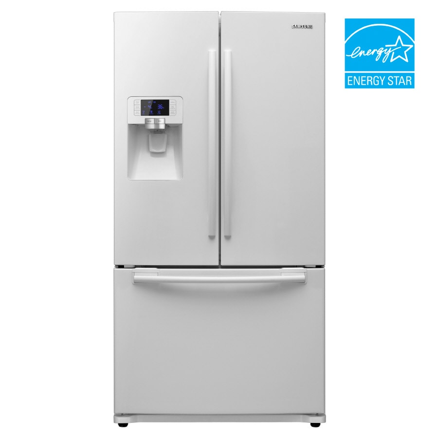Samsung 29 Cu Ft French Door Refrigerator Color White Energy
