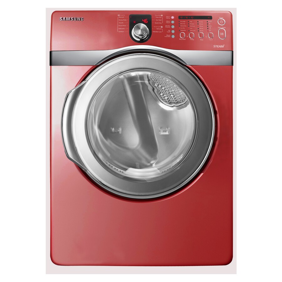 Red washer deals and dryer lowe's