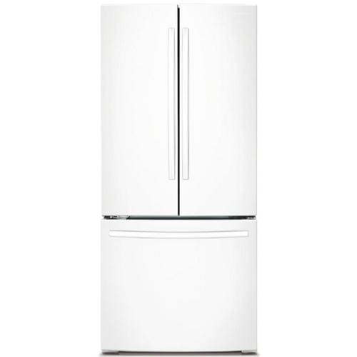 Samsung 21.6-cu ft French Door Refrigerator with Ice Maker (White) in ...