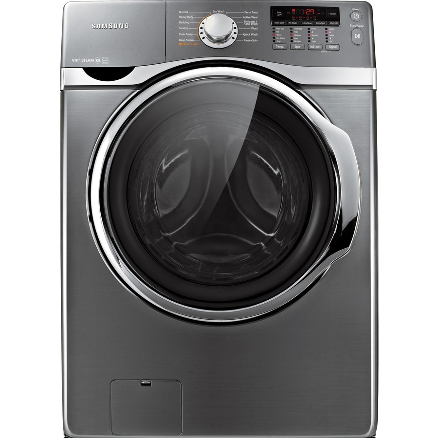 Samsung 3cu ft High Efficiency Stackable Steam Cycle FrontLoad Washer