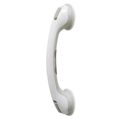Mhi Safe Er Grip 8 5 In White Suction Cup Grab Bar At Com Suction Cup Grab Bar At Com