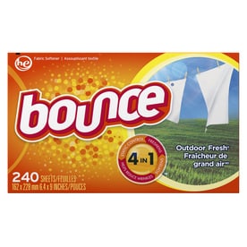 UPC 037000073123 product image for Bounce 240-Count Fabric Softener | upcitemdb.com