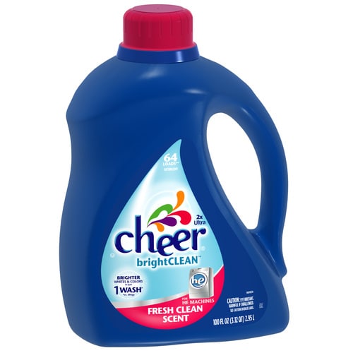 Cheer Liquid 100oz Original HE Laundry Detergent in the Laundry