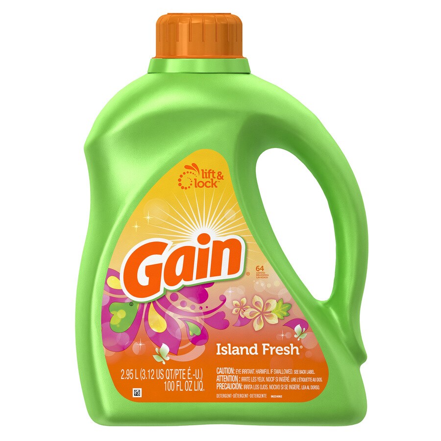 Gain 100fl oz Island Fresh Laundry Detergent in the Laundry Detergent department at