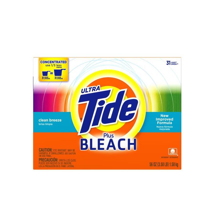 Tide 56-oz Powder Laundry Detergent with Bleach in the Laundry ...