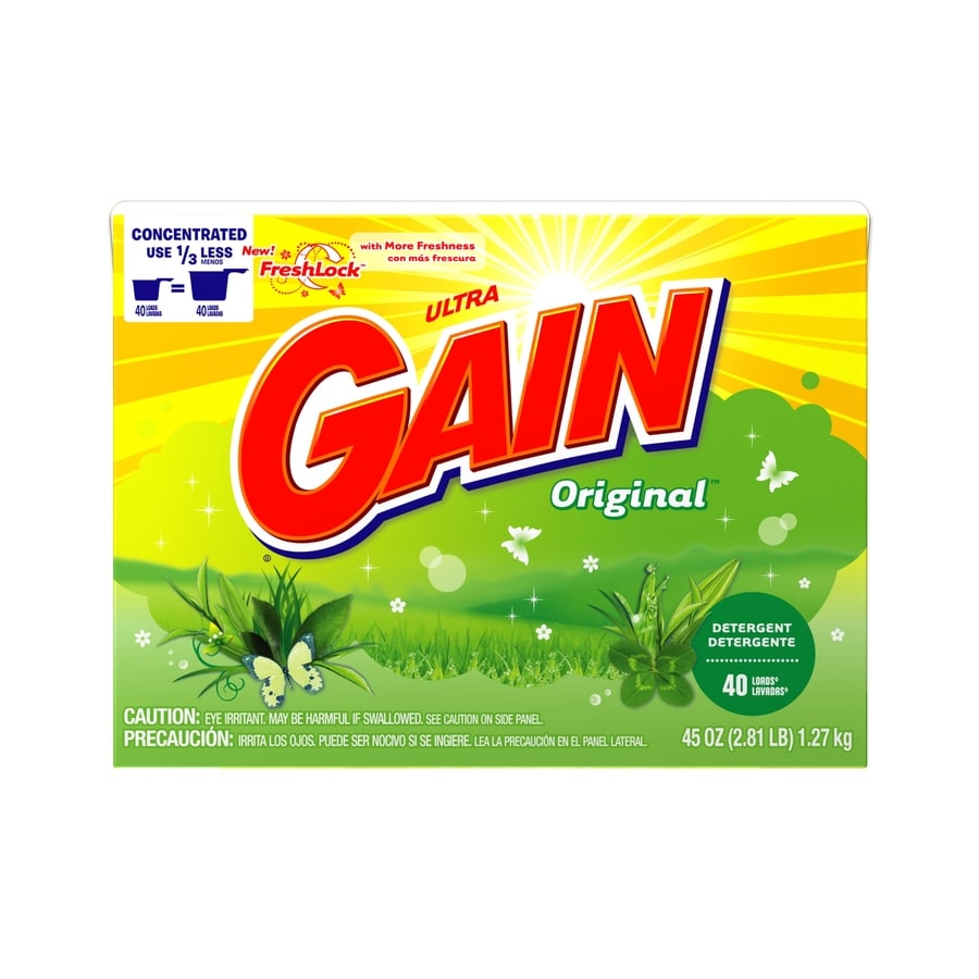 Gain 45oz Powder Detergent with FreshLock Original Scent at