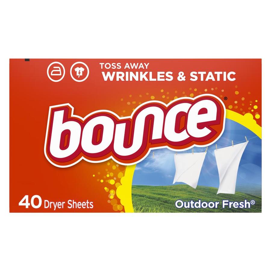 Bounce 40 Count Fabric Softener Dryer Sheet At Lowes.com