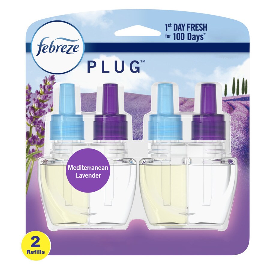 Febreze Plug 2Pack Med Lavender Plugin Air Freshener in the Air