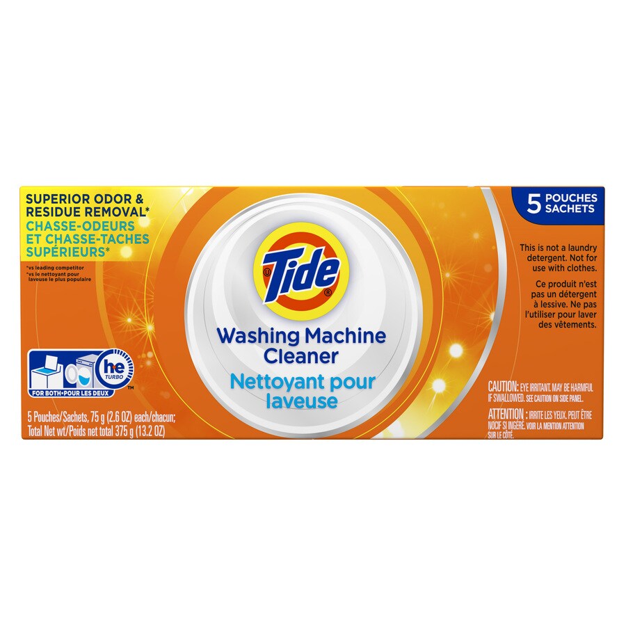 Tide 5 Count Washing Machine Cleaner Packets At Lowes