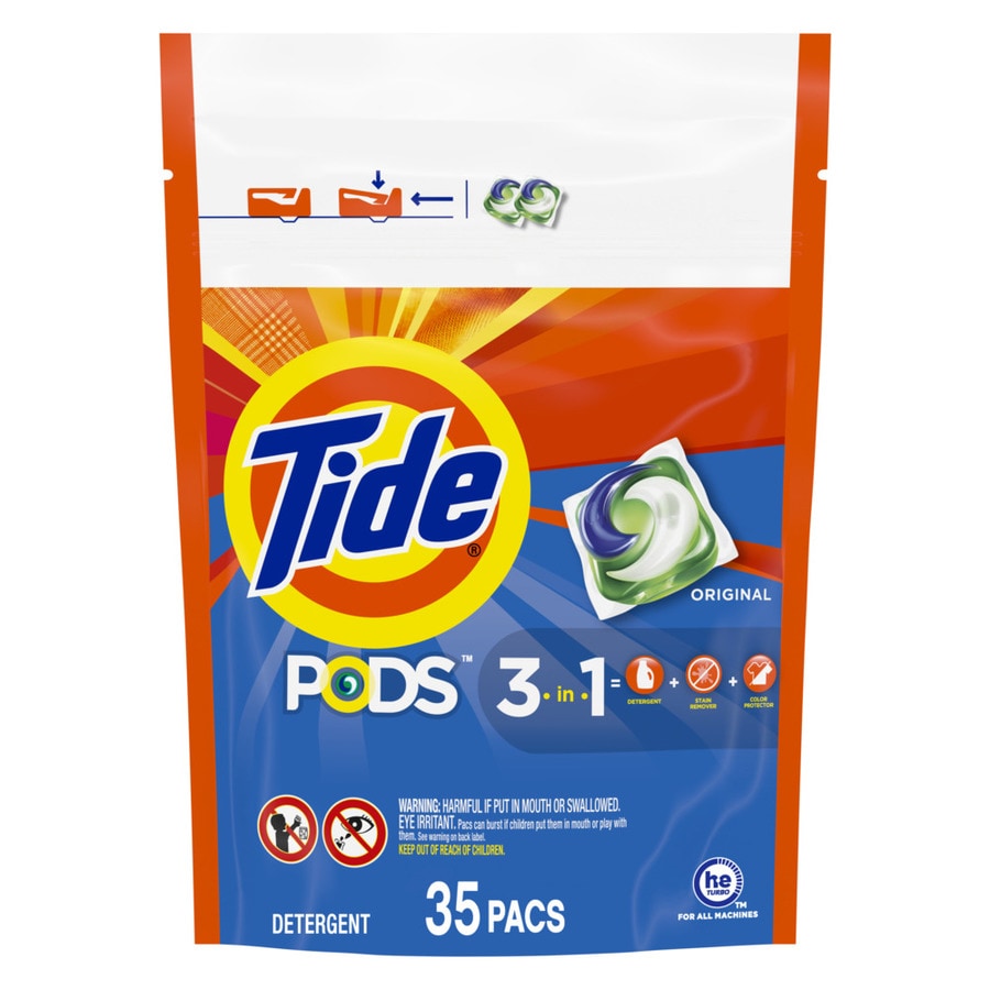 Tide Pods 35 Count Original HE Capsules Laundry Detergent at Lowes.com