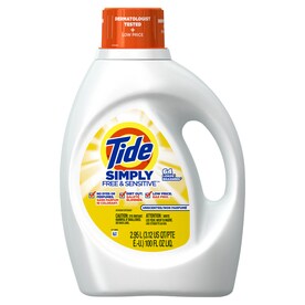 UPC 037000981589 product image for Tide 100-fl oz Unscented HE Liquid Laundry Detergent | upcitemdb.com