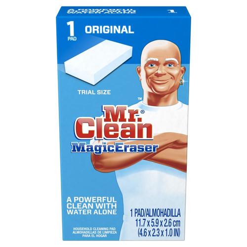 Mr. Clean Eraser Microfiber Sponge with Scouring Pad in the Sponges
