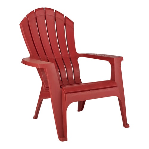 Adams Mfg Corp Stackable Plastic Stationary Adirondack Chair S