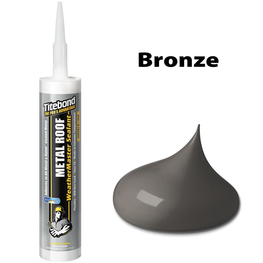 Titebond Weathermaster 10.1Fl oz Bronze Paintable Advanced Sealant