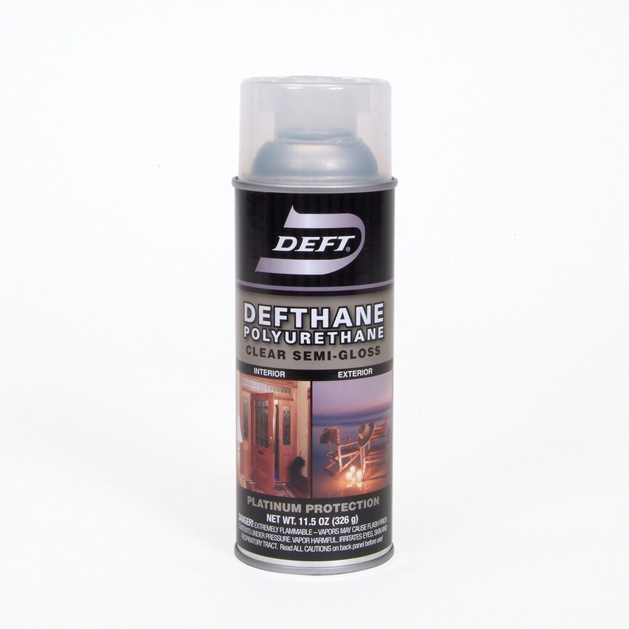 deft gloss semi lowes varnish aerosol polyurethane