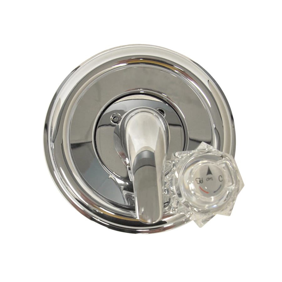 Danco Chrome 1 Handle Bathtub And Shower Faucet Valve Not Included In The Shower Faucets Department At Lowes Com