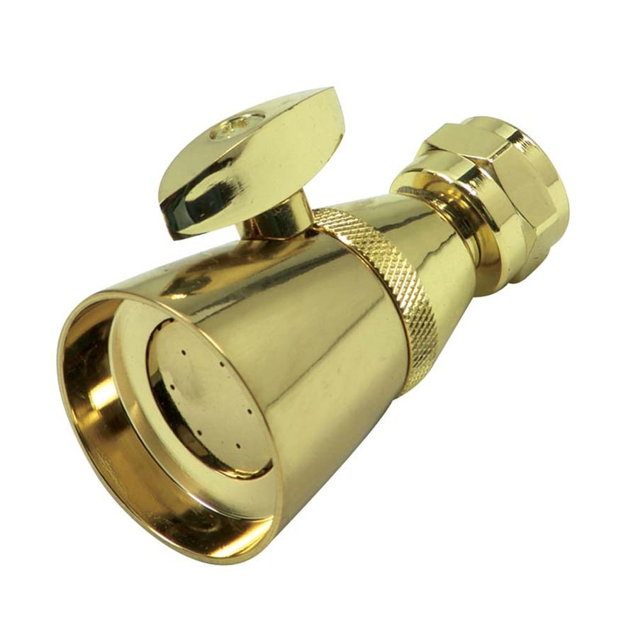 Danco Polished Brass 1 Spray Shower Head At Lowes Com   037155808717 