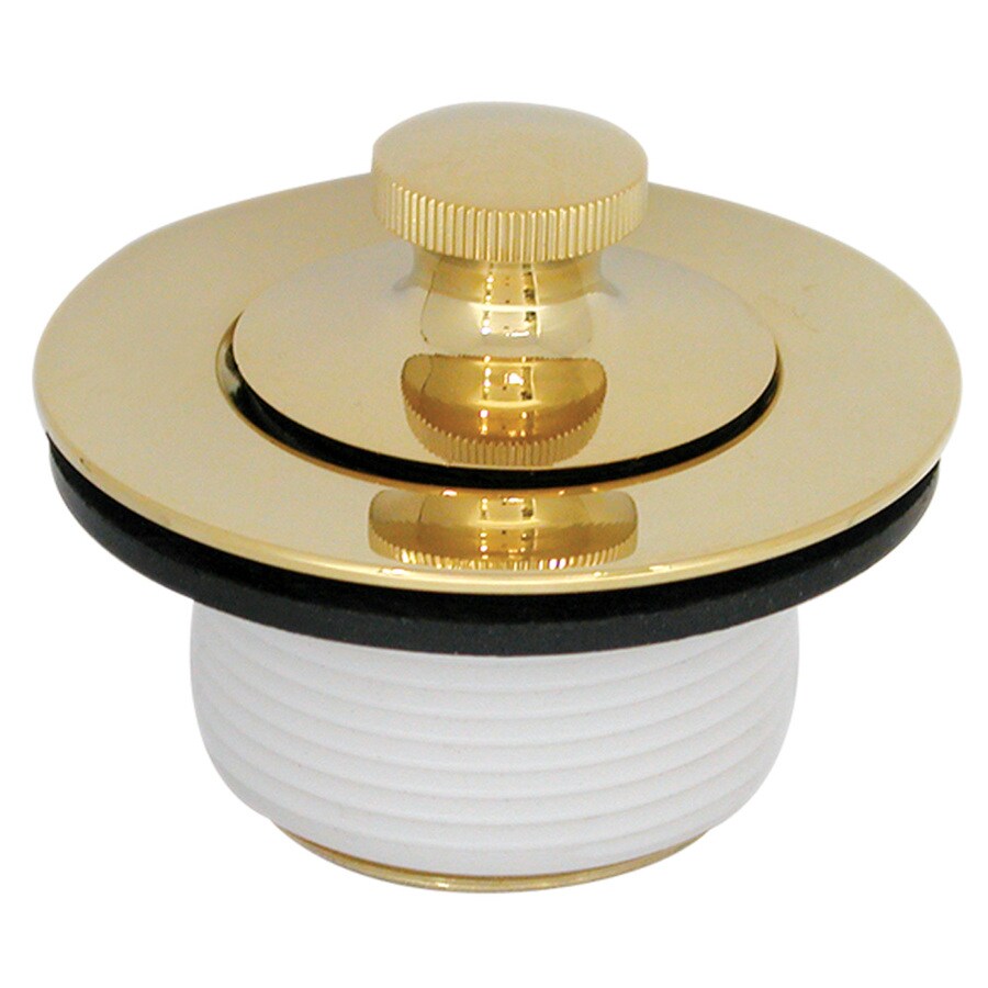 Danco 1.5-in Polished Brass Lift And Turn Drain