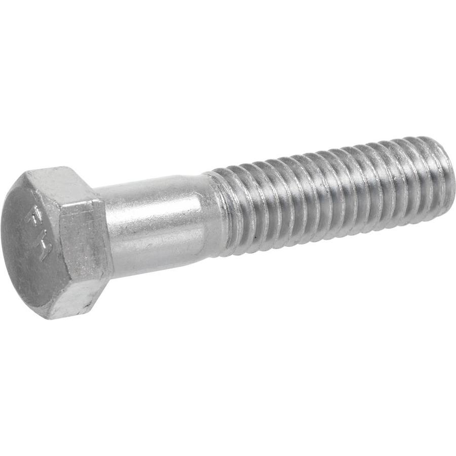 Hillman 516 In X 4 12 In Zinc Plated Coarse Thread Hex Bolt In The Hex Bolts Department At