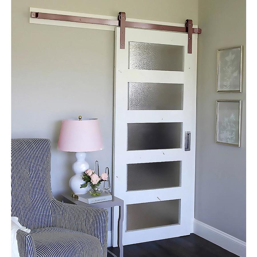 Hillman 783/4in Interior Side Mount Barn Door Kit in the Barn Door