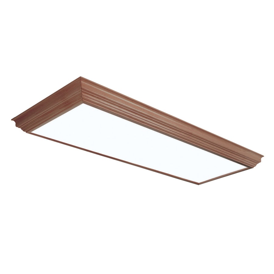 portfolio 4 ft 4 light fluorescent ceiling fixture