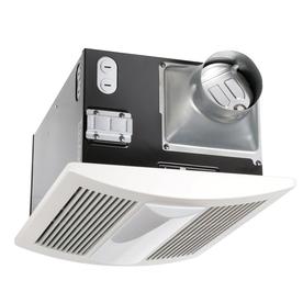 Bathroom Fans Heaters At Lowes Panasonic 0 7 Sone 110 Cfm White Bathroom Fan With Integrated Heater And Light Energy