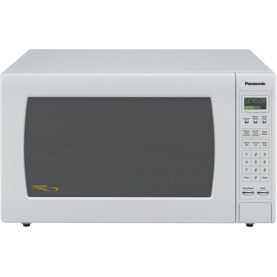 Panasonic NNH965WF 2.2-cu ft 1,250-Watt Countertop Microwave (White)
