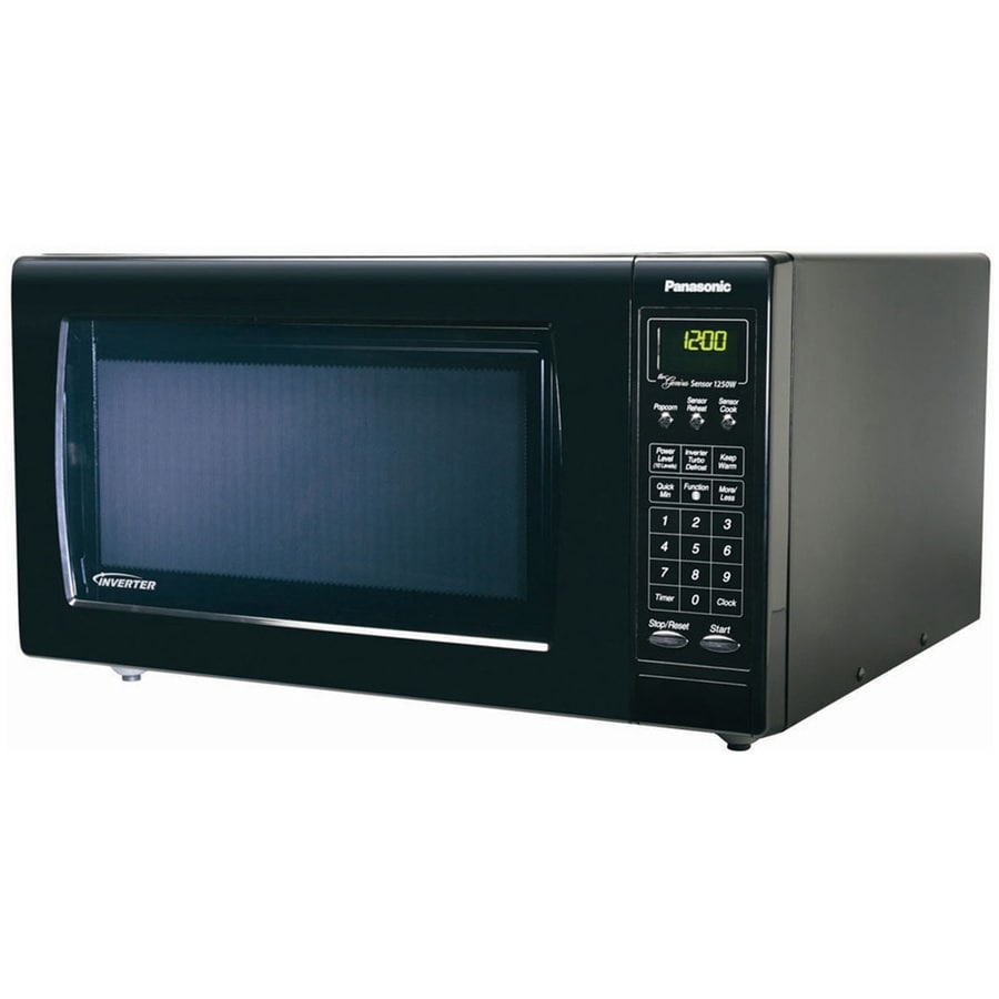 panasonic 1.6 cu ft 1200 watt countertop microwave stainless steel